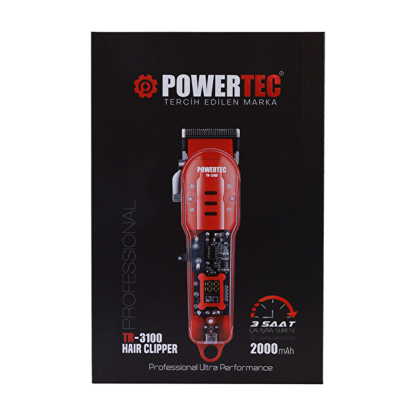 Powertec TR-3100 Saç Sakal Kesim Makinesi