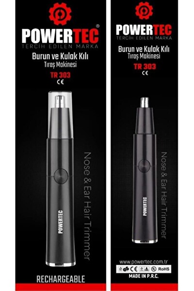 Powertec TR-303 Burun ve Kulak Kılı Makinesi