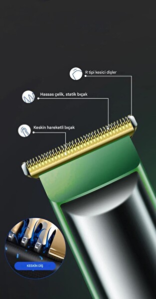 Concord TML-90 Profesyonel Saç Sakal Tıraş Makinesi