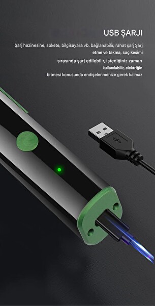 Concord TML-90 Profesyonel Saç Sakal Tıraş Makinesi