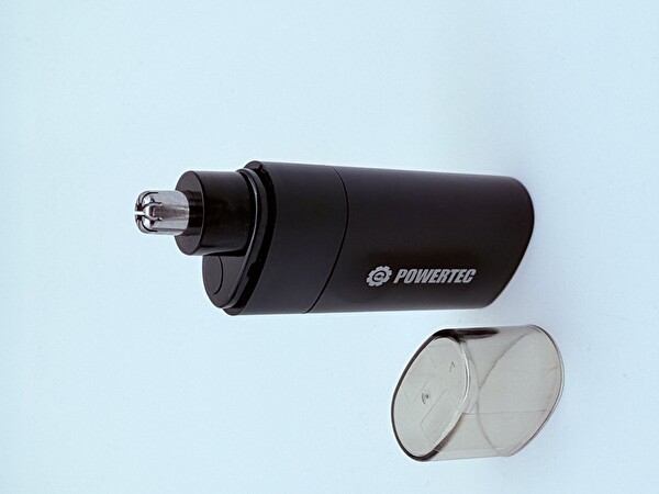 Powertec TR-504 Profesyonel Şarjlı Burun-Kulak Kılı Tıraş Makinesi (9600 RPM)