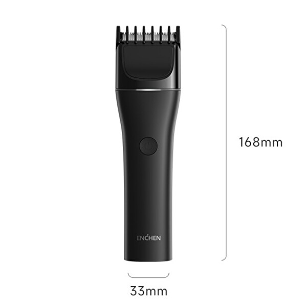 Enchen Boost 2 Taşınabilir Şarjlı Saç Kesim Makinesi-Siyah