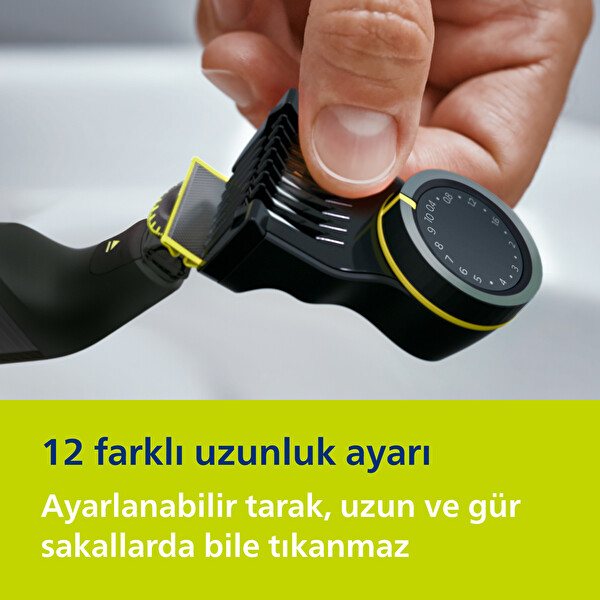 Philips OneBlade Pro QP6542/10 Islak ve Kuru Erkek Bakım Kiti