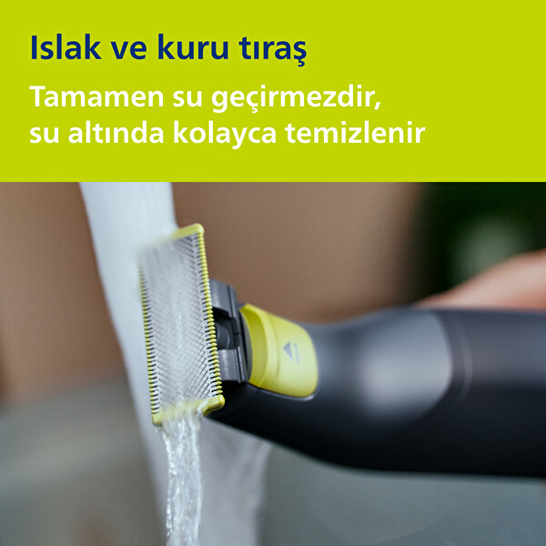 Philips OneBlade Pro QP6542/10 Islak ve Kuru Erkek Bakım Kiti