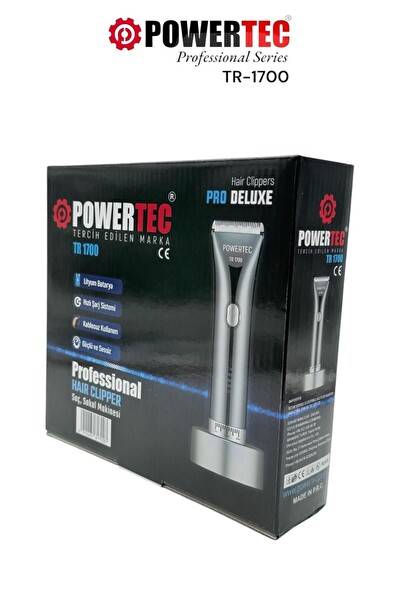Powertec TR-1700 Pro Deluxe Saç Sakal Kesim Makinesi