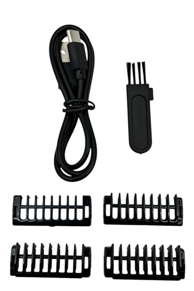 Powertec TR‑655 Body Groom Vücut Tıraş Makinesi - Çift Bıçak - Sıfıra Yakın Kesim