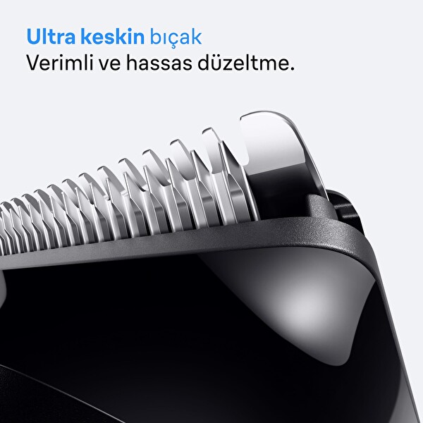 Braun Hepsi Bir Arada Series 3 AIO3540 Keskin Bıçak 14 Uzunluk 8’i 1 Arada Tıraş Kiti