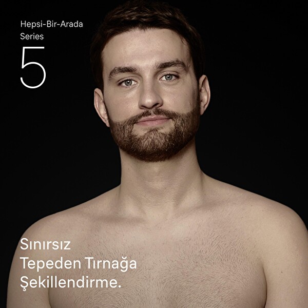 Braun Series 5 AIO5540 9’u 1 Arada Tıraş Kiti Keskin Bıçak Vücut Tıraşı