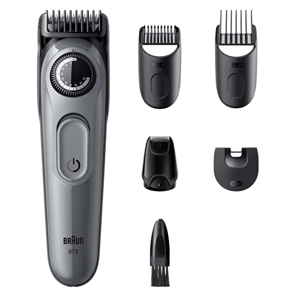 Braun Series 3 BT3560 +5 Aksesuar 40 Uzunluk Keskin Bıçak Sakal Düzeltici