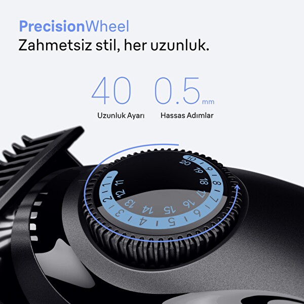 Braun Series 3 BT3520 +3 Aksesuar 40 Uzunluk Keskin Bıçak Sakal Düzeltici