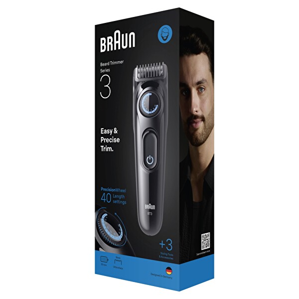 Braun Series 3 BT3520 +3 Aksesuar 40 Uzunluk Keskin Bıçak Sakal Düzeltici