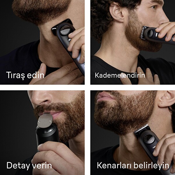 Braun Series 7 BT7540 +10 Berber Ekipmanları 40 Uzunluk ProBlade Sakal Düzeltici