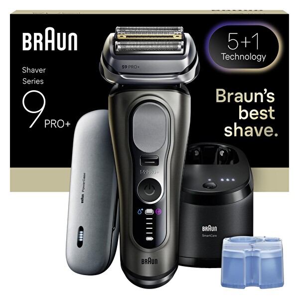 Braun Series 9 Pro+ 9675CC Islak Kuru SmartCare Merkezi Elektrikli