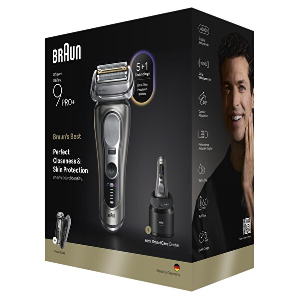 Braun Series 9 Pro+ 9675CC Islak Kuru SmartCare Merkezi Elektrikli Tıraş Makinesi