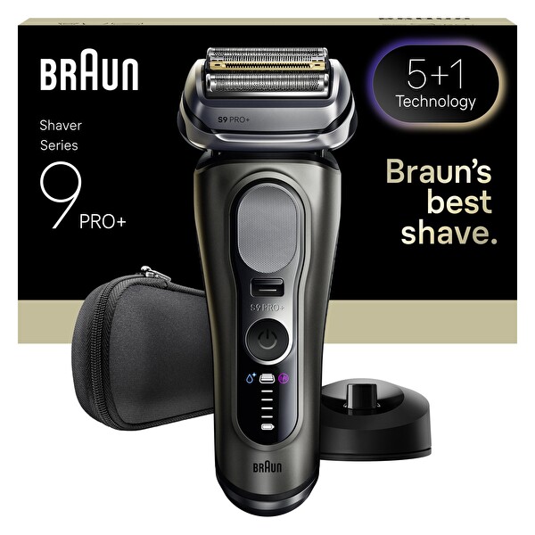 Braun Series 9 Pro+ 9615s Islak ve Kuru Şarj Standlı Elektrikli Tıraş Makinesi