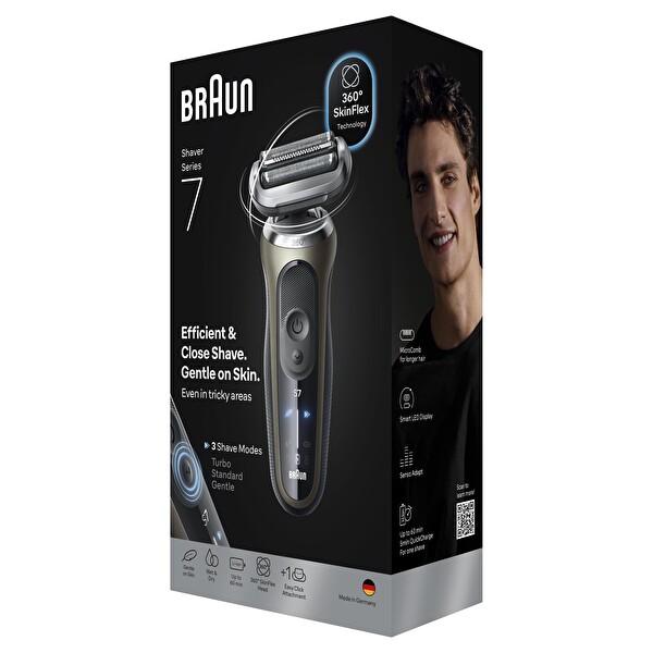 Braun Series 7 72-C1200S Islak ve Kuru Hassas Düzeltici Başlıklı Elektrikli Tıraş Makinesi