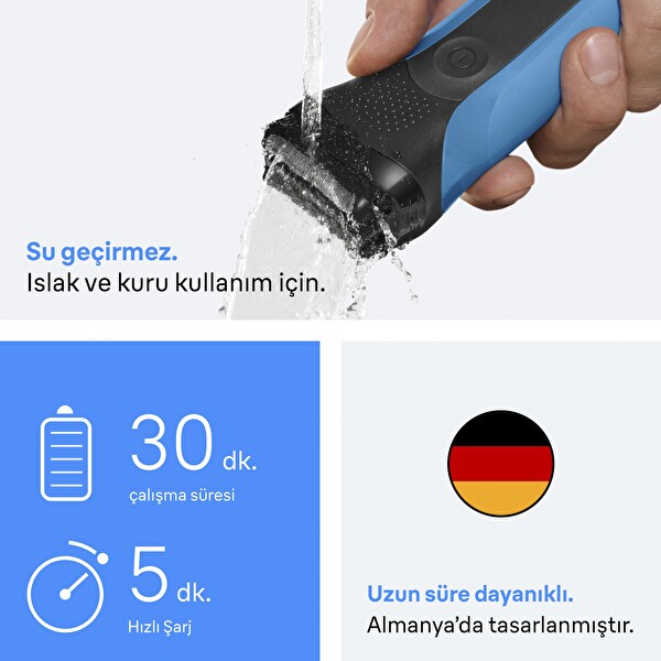Braun Series 3 310S Islak ve Kuru Elektrikli Tıraş Makinesi