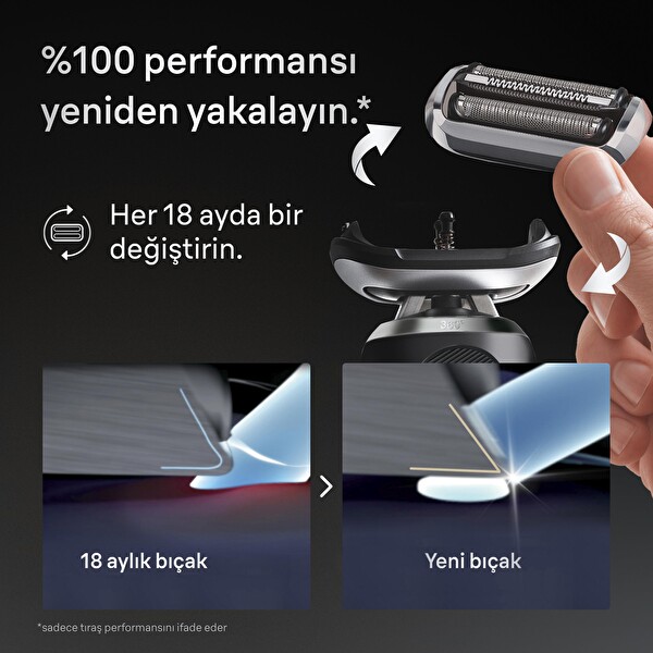 Braun Series 7 74S Elektrikli Tıraş Makinesi Yedek Başlığı