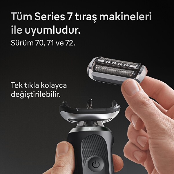Braun Series 7 74S Elektrikli Tıraş Makinesi Yedek Başlığı