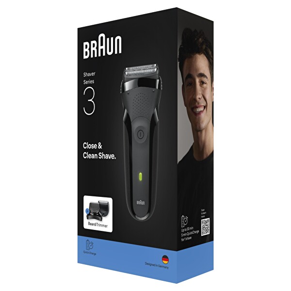 Braun Series 3 Shave - Style 300BT Sakal Şekillendirici Ve Kuru Tıraş Makinesi