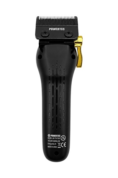 Powertec TR-7000 Profesyonel USB Type-C Şarj Girişli Saç Sakal Tıraş Makinesi