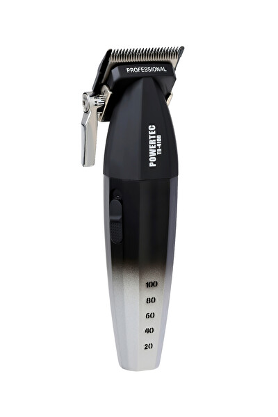 Powertec TR-4100 - TR-2727 Profesyonel Tıraş Makinesi 2'li Set - Makas