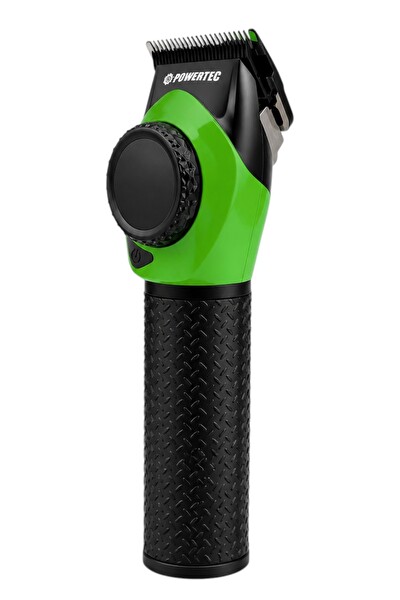 Powertec TR-5100 9000 RPM Dijital Ekran Şarjlı Berber Tipi Clipper Kırmızı Profesyonel Saç Tıraş Makinesi