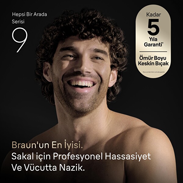 Braun AIO9520 Hepsi Bir Arada Seri 9 ProBlade BodyGentle Modu 23’ü 1 Arada Tıraş Kiti