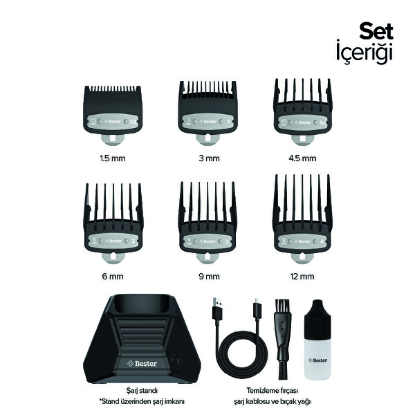 Bester HC9338 MultiCut Pro Professional Saç Kesme Makinesi