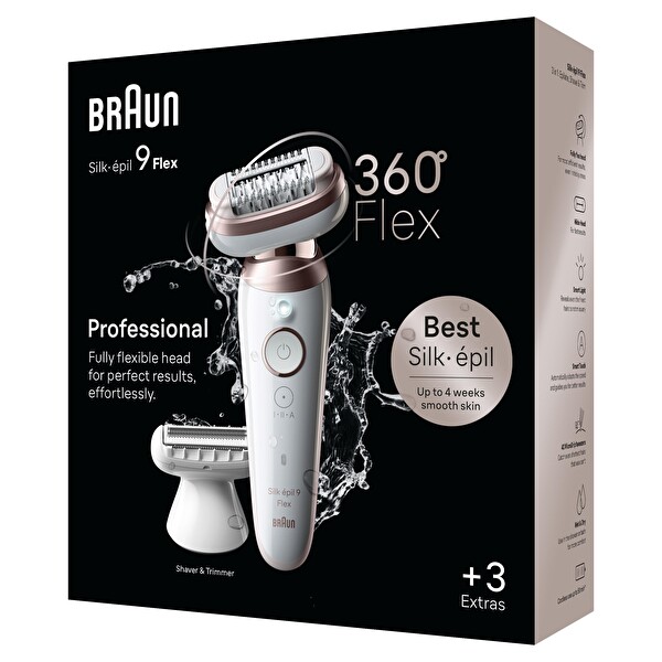 Braun Silk-epil 9 Flex 9-030 3D Epilatör