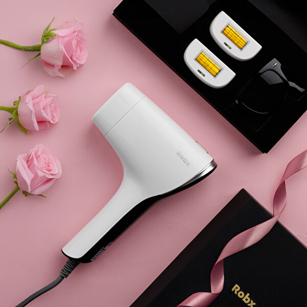 Robx A05 IPL 3 Milyon Atım 3 Başlık Akıllı Cilt Tanıma En Hızlı Seri Atım Buz Soğutma Epilasyon Cihazı