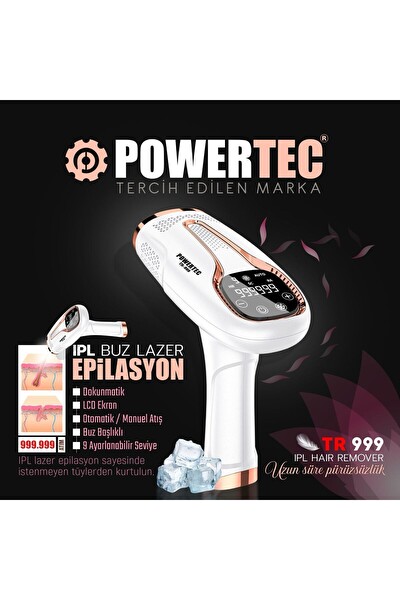 TR-999 IPL Lazer Epilasyon 999.999 Atım Otomatik-Manuel 9 Modlu