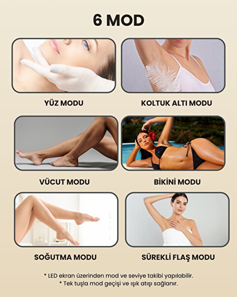 Mieco Safir Soğutma Özellikli IPL Lazer Epilasyon Aleti Safir Cam - Lila - Gözlük ve Çanta