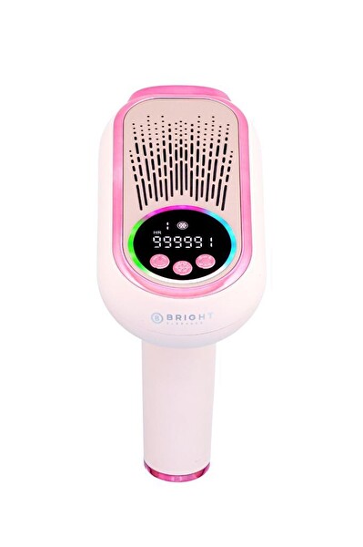 Bright Elegance BE-9088 999.999 Atım 9 Kademe Buz Başlık Hassas Dar Bölge Başlığı Şarjlı IPL Lazer Epilasyon Cihazı