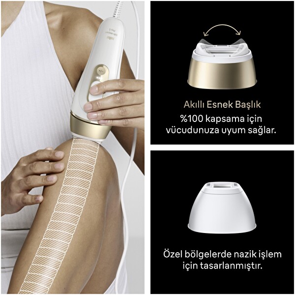 Braun PL5221 IPL Silk Expert Pro 5 Evde Lazer Tüy Alma - 2 Başlık - Çanta - Gillette Venus