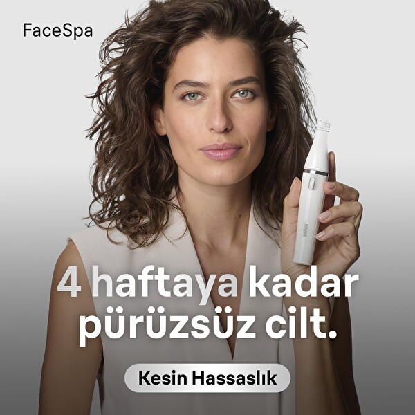 Braun FaceSpa 810 Yüz Temizleme Başlıklı Yüz Epilatörü