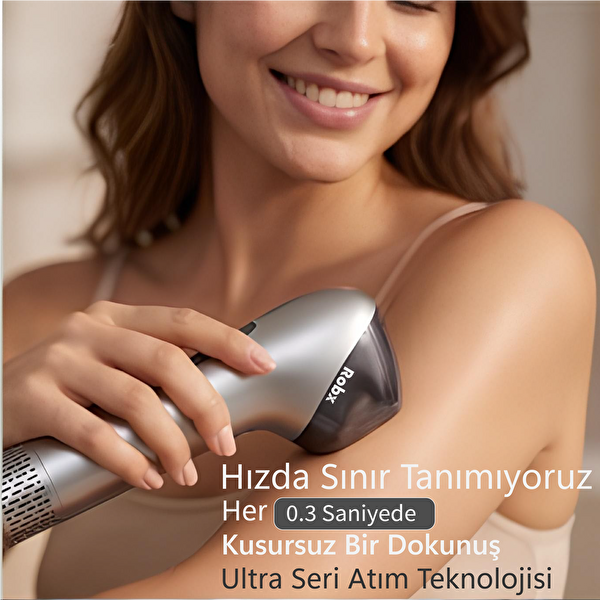 Robx A2030 IPL Sapphire Sogutma 35 joule Ultra Güç Hızlı Etki Çoklu Seri Otomatik Atım Mavi