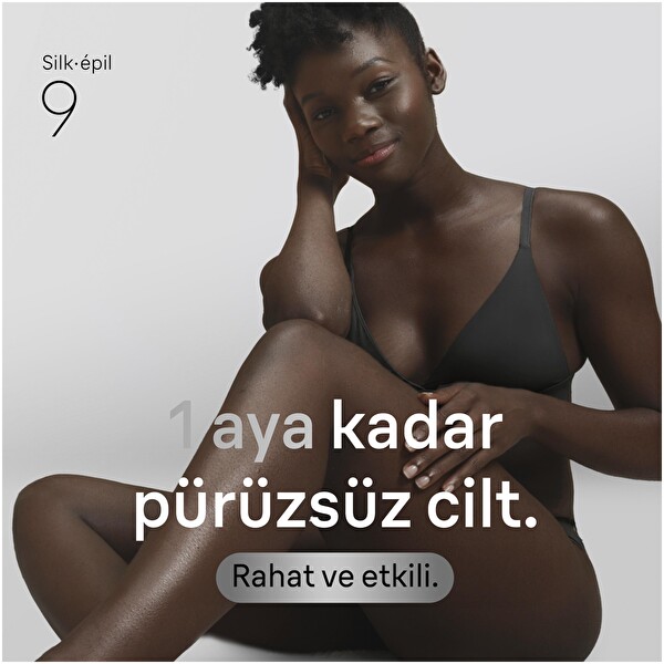 Braun Silk-épil 9 Epilatör Islak ve Kuru Kalıcı Pürüzsüz Cilt 9-030