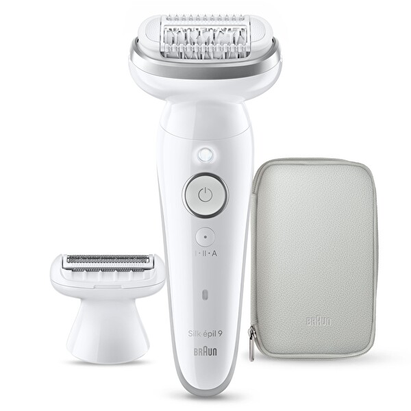 Braun Silk-épil 9 Epilatör Islak ve Kuru Kalıcı Pürüzsüz Cilt 9-030