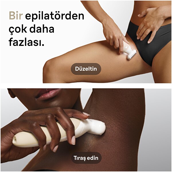 Braun Silk·épil 9 Flex Epilatör Islak ve Kuru Kalıcı Pürüzsüz Cilt 9-030 3D