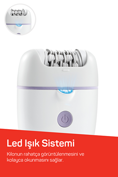 Arzum AR5173 Sateen Touch Şarjlı Epilasyon Cihazı Beyaz