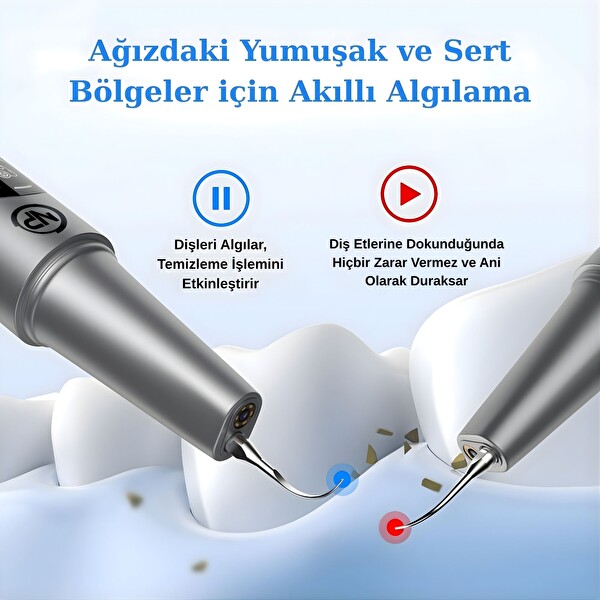 NPO M1 5MP Kameralı UV'li 5 Modlu Ultrasonic Tartar Plak PET Diş Temizleme Cihazı