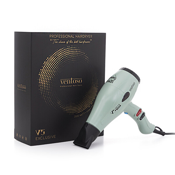 Ventoso V5 Exclusive 2500 W İyonik Greeny Profesyonel Fön Makinesi