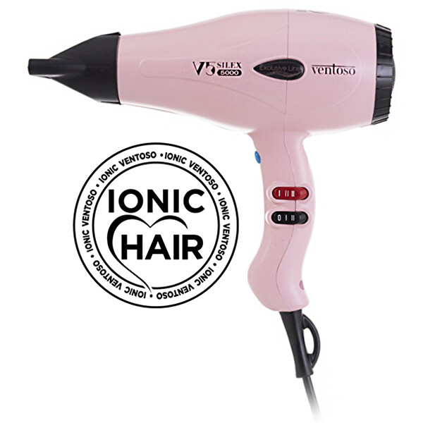 Ventoso V5 Exclusive 2500 W İyonik Pinky Profesyonel Fön Makinesi