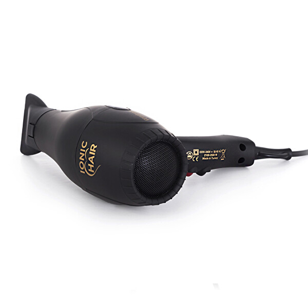 Ventoso V5 Exclusive 2500 W İyonik Silk Touch Black Profesyonel Fön Makinesi
