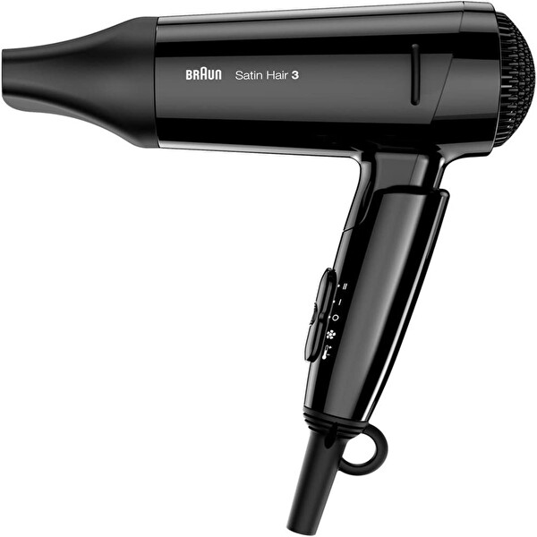 Braun Satin Hair 3 Style & Go HD350 1600 W Siyah Saç Kurutma Makinesi