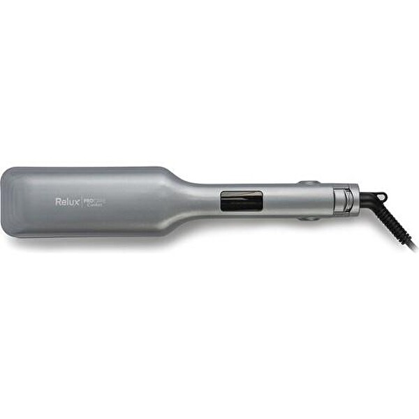 Relux RS6625 Procare Comfort İyonik Geniş Plakalı Keratin Korumalı Gümüş Saç Düzleştirici