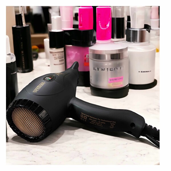 Ventoso X2 Ionic7000 BLDC 2600 W İyonik Profesyonel Bakır Altın Saç Kurutma Ve Fön Makinesi