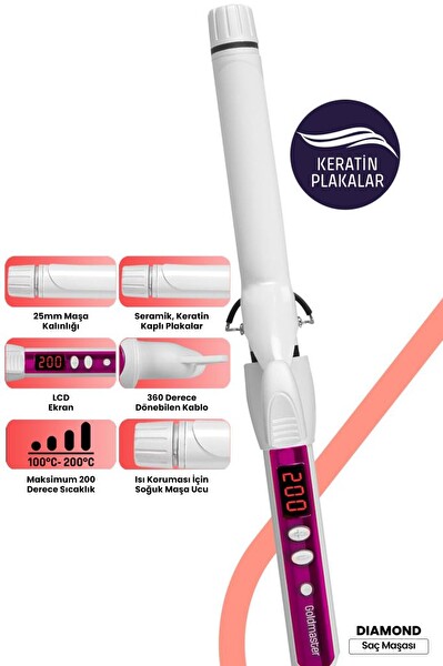 Goldmaster Dıamond BY-5108 Saç Şekillendirici