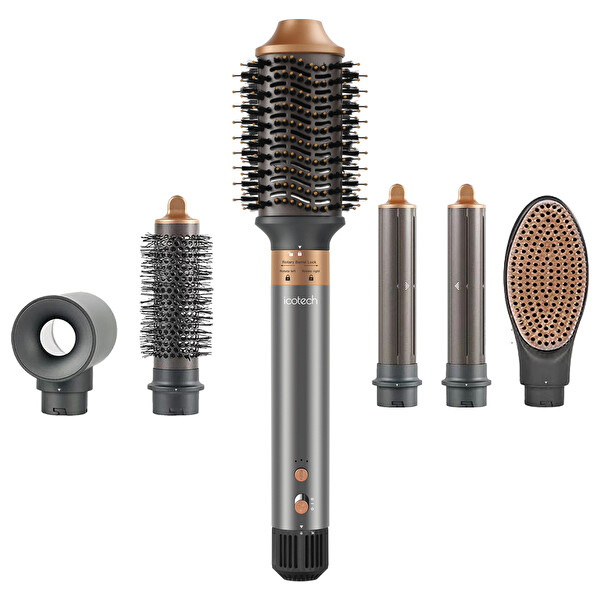 Icotech HS60 6'sı 1 Arada Airwrap Multi Styler Saç Şekillendirici